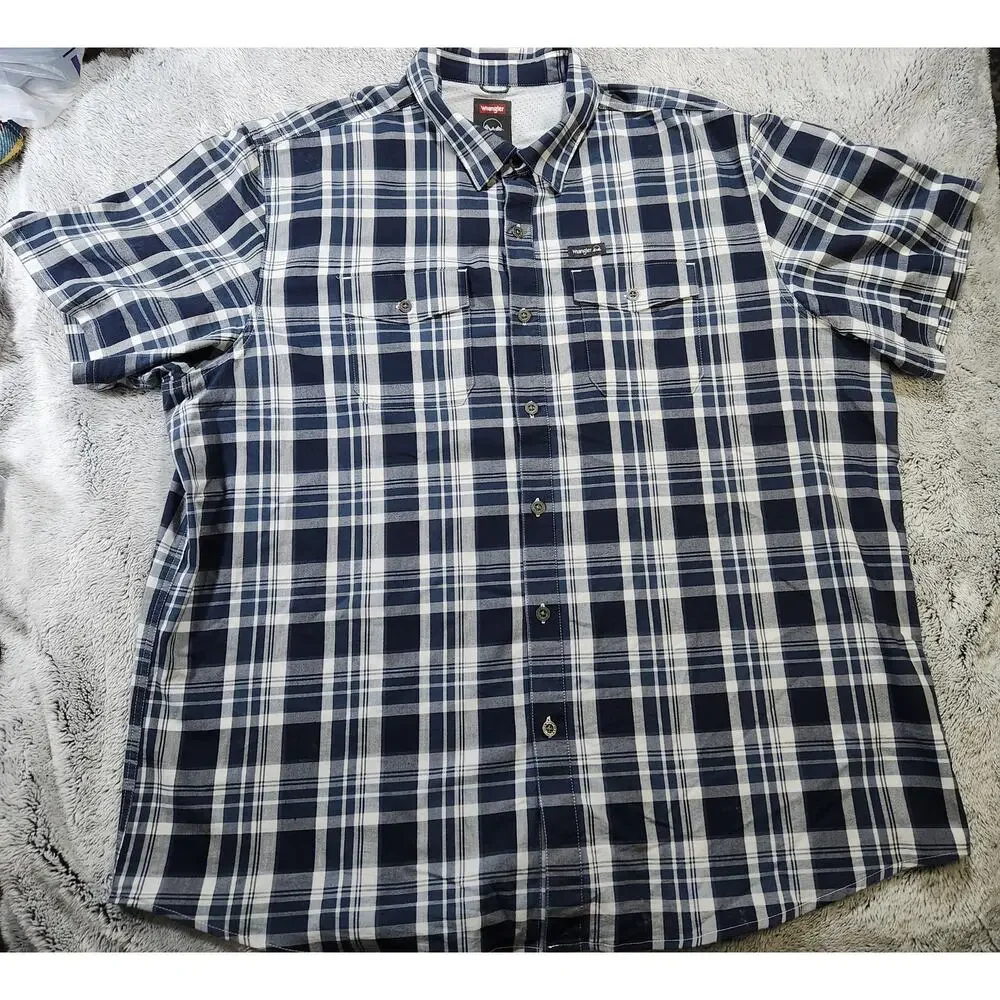 Wrangler Men's 2XL-2 Pack Button‎ down shirts